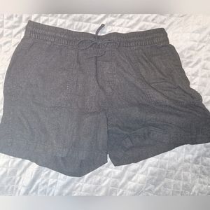 Black Old Navy Linen Shorts Size L